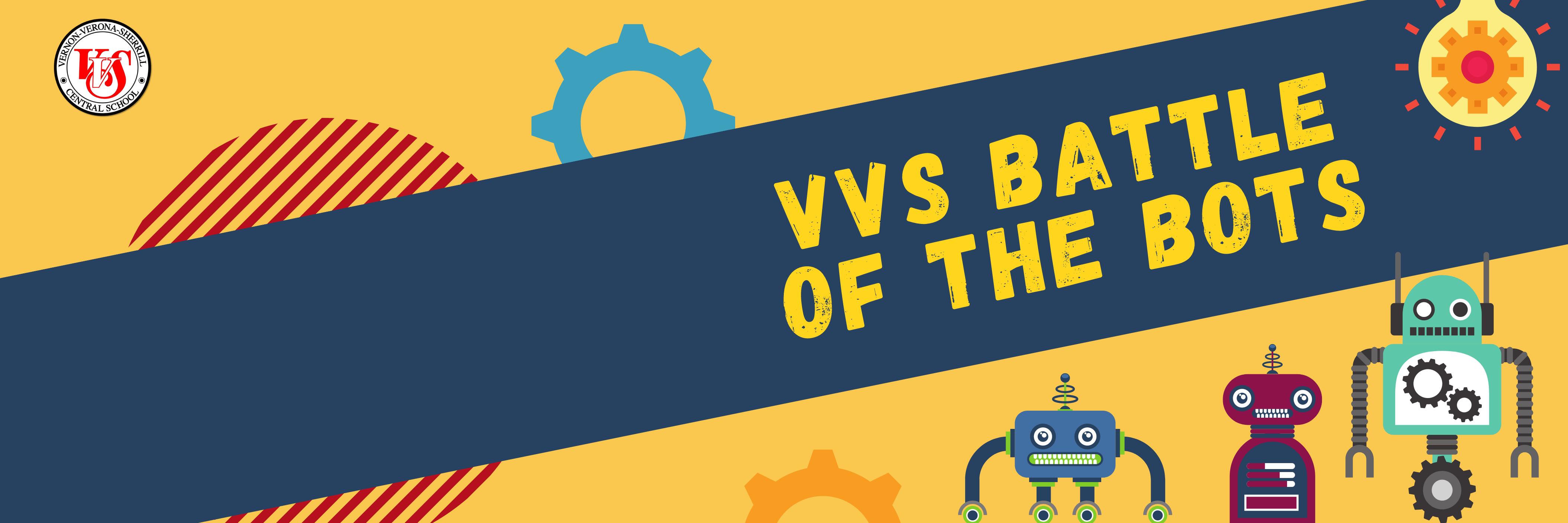 VVS Battle of the Bots robotics logo