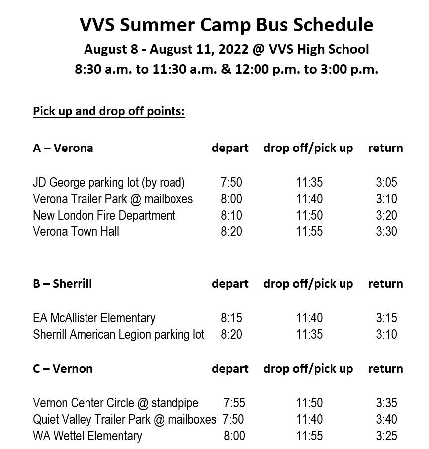 Bus Schedule Image